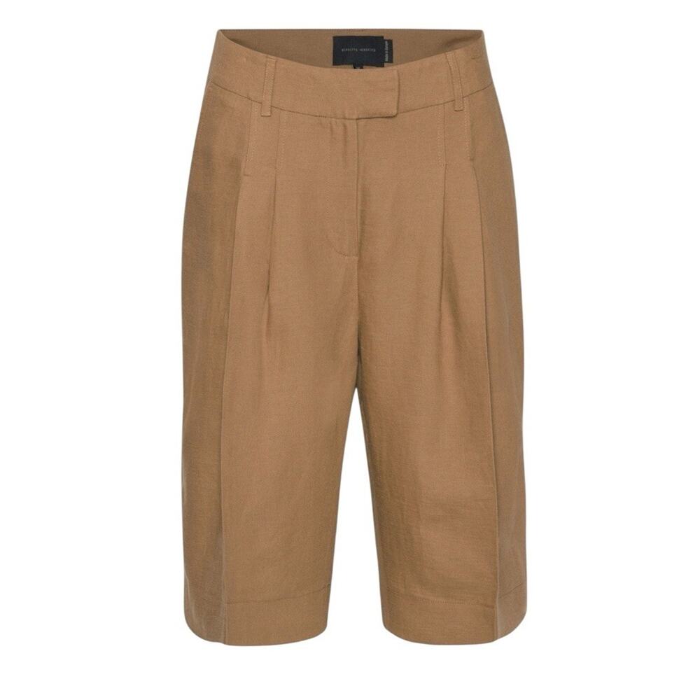 BIRGITTE HERSKIND Prince Bermuda Shorts In Desert WOMENS SIZE 34 TAN NWOT